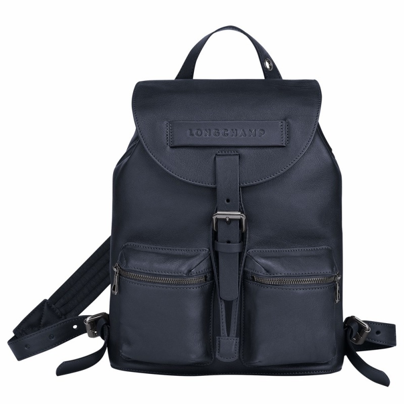 Black Longchamp Longchamp 3D S Men's Backpack